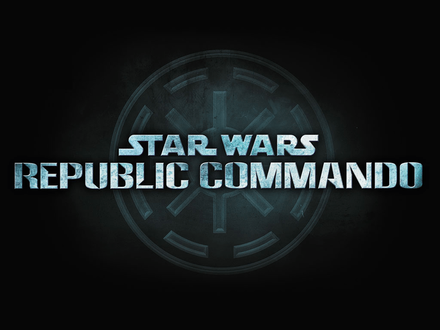 Star Wars Republic Commando title screen for Xbox
